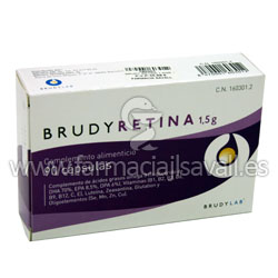 BRUDY RETINA 1.5 G 90 CAPSULAS