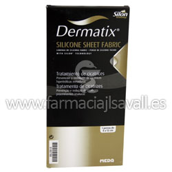 DERMATIX 1 LAMINA DE SILICONA FABRIC 4 X 13 CM 