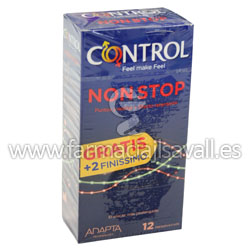 PRESERVATIVOS CONTROL ADAPTA NON STOP 12 UDS