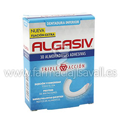 ALGASIV INFERIOR 30 ALMOHADILLAS ADHESIVAS