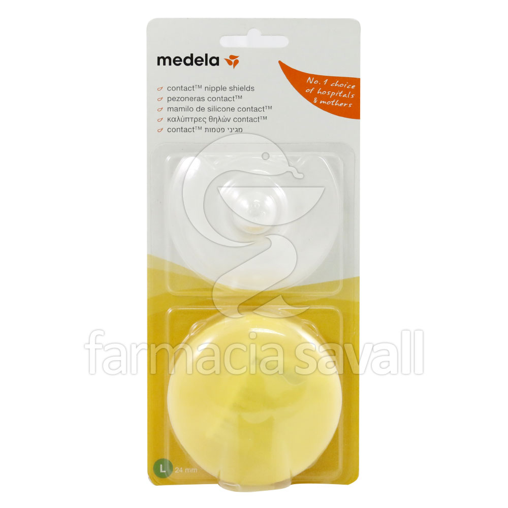 MEDELA PEZONERA CONTACT TALLA L 2 UDS