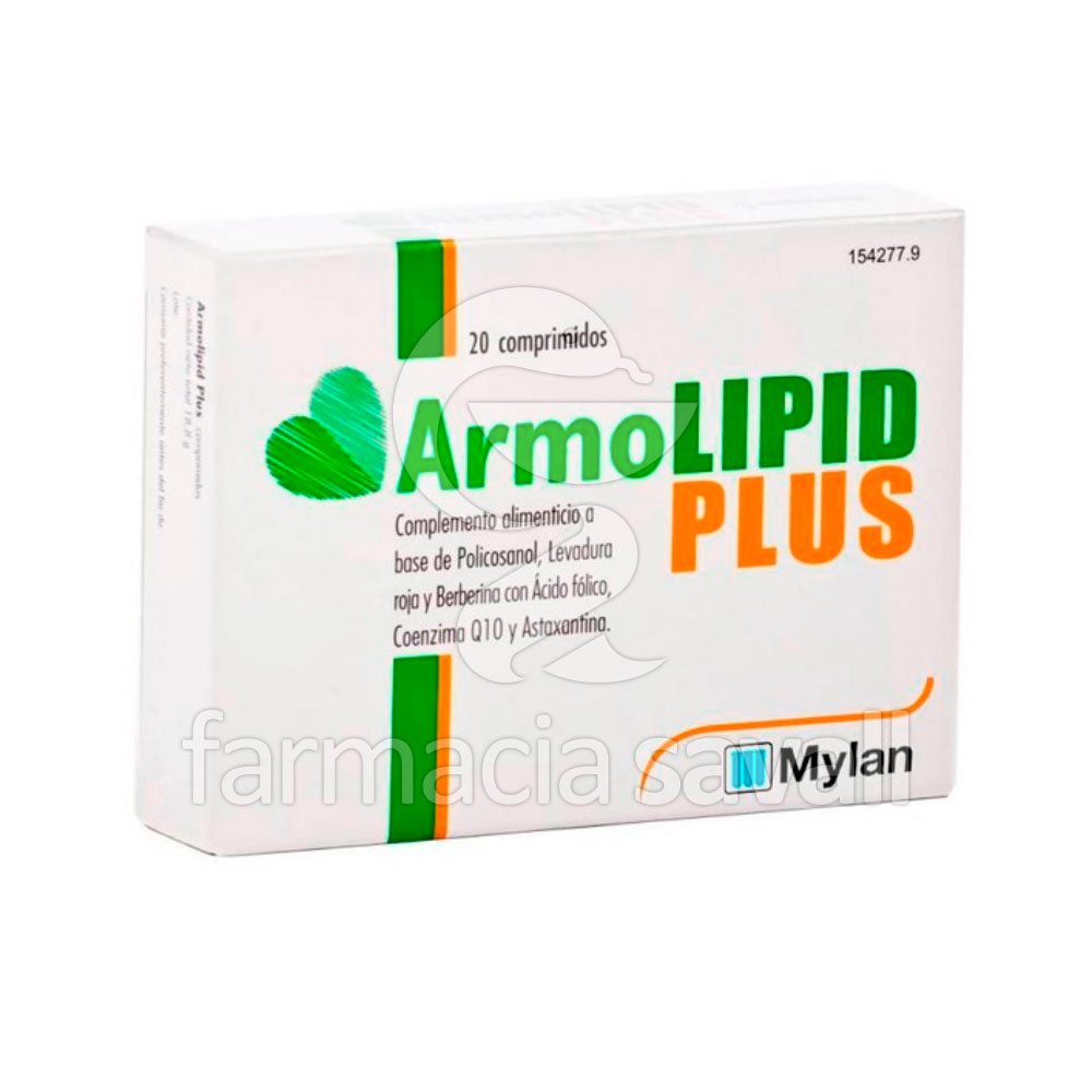 ARMOLIPID PLUS 20 COMPRIMIDOS