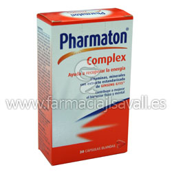 PHARMATON COMPLEX 30 CAPSULAS