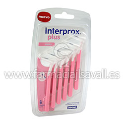 CEPILLO INTERPROXIMAL INTERPROX PLUS NANO 6 UNIDADES