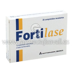 FORTILASE 20 COMPRIMIDOS