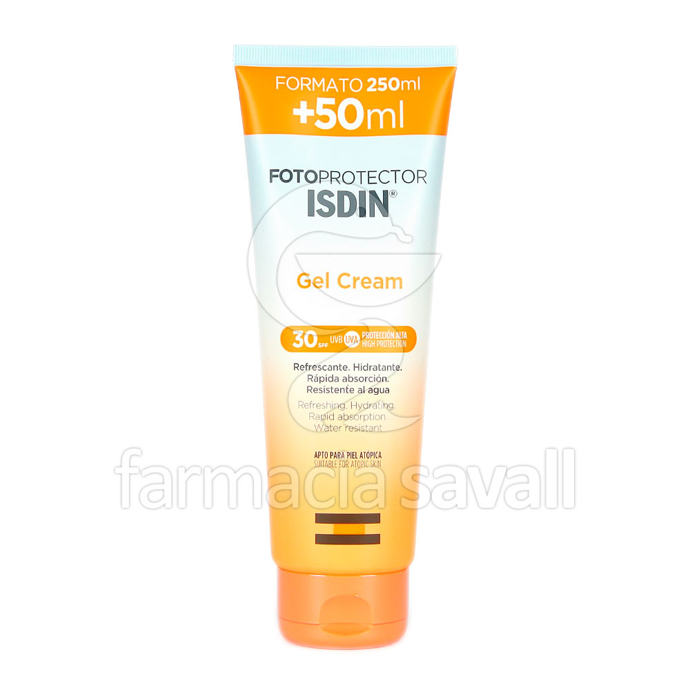 FOTOPROTECTOR ISDIN GEL CREMA 30 SPF 250ML