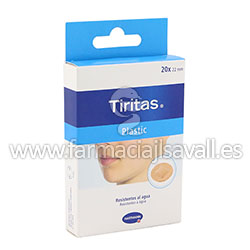 TIRITAS PLASTIC HARTMANN 20 UDS REDONDAS