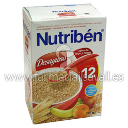 NUTRIBEN DESAYUNO COPOS DE TRIGO Y FRUTAS 750 G