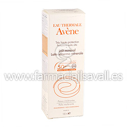 AVENE LECHE MINERAL PANTALLAS FISICAS 50+ 100 ML