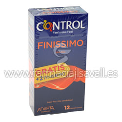 PRESERVATIVOS CONTROL ADAPTA FINISSIMO 12 UDS