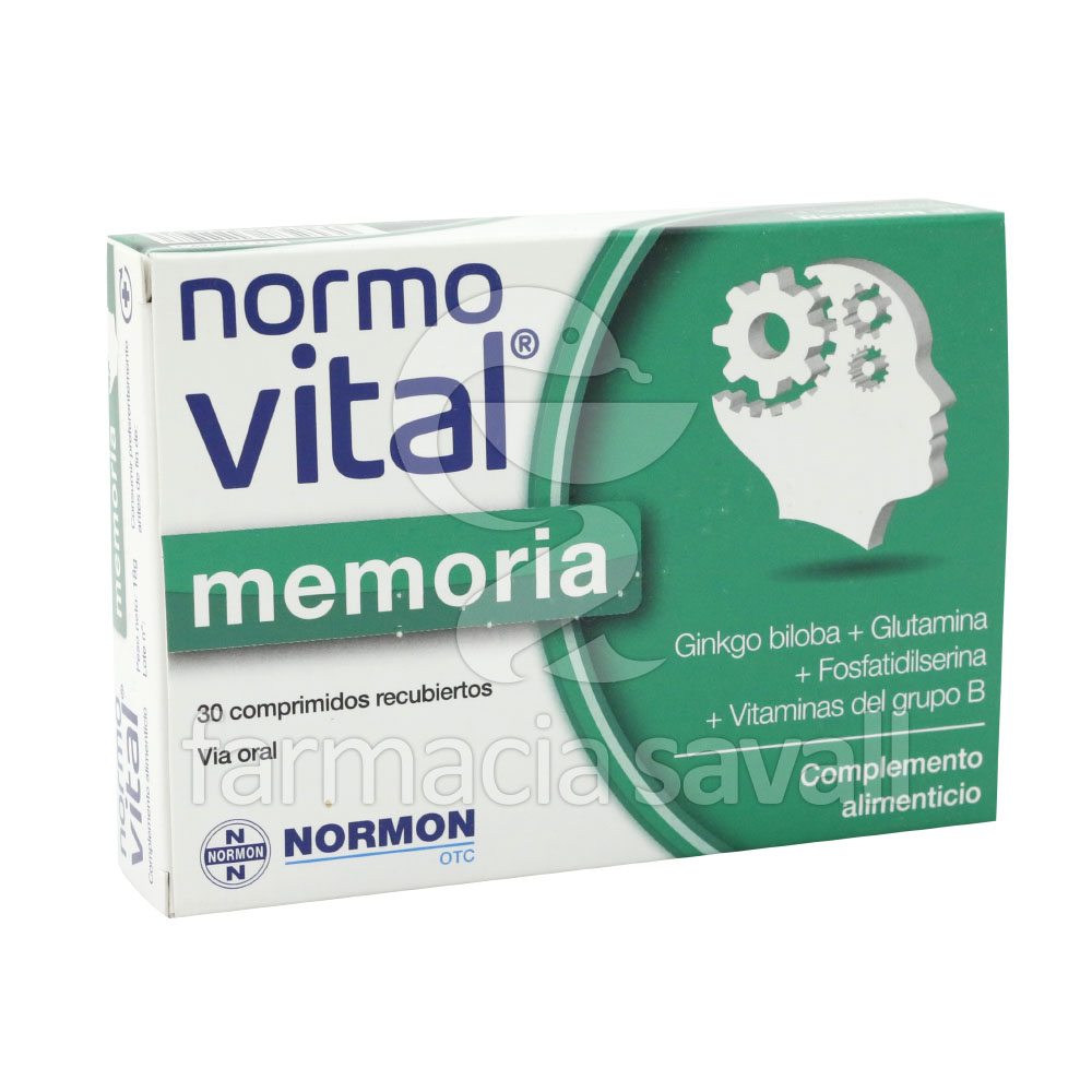 NORMOVITAL MEMORIA 30 COMPRIMIDOS 