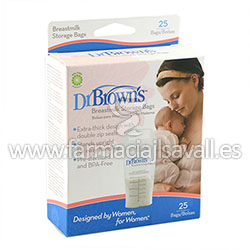 DR BROWNS BOLSAS PARA ALMACENAR LECHE MATERNA 25 UDS