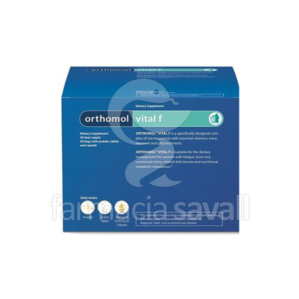 ORTHOMOL VITAL F 30 SOBRES