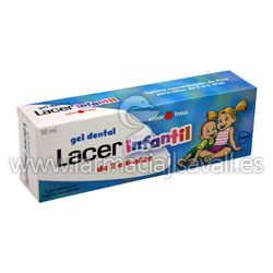 LACER INFANTIL GEL DENTAL SABOR A FRESA 50 ML