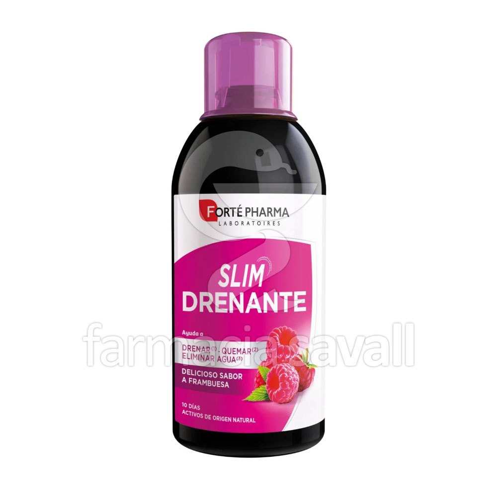 SLIM DRENANTE SABOR FRAMBUESA 500ML