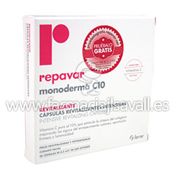 REPAVAR MONODERMA C10 28 CAPSULAS REVITALIZANTES INTENSIVAS  