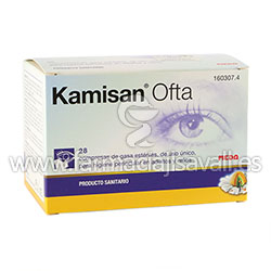 KAMISAN OFTA TOALLITAS ESTERILES 28 UDS