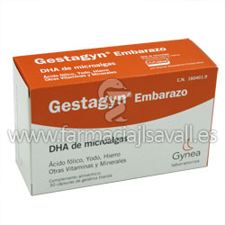 GESTAGYN EMBARAZO 30 CAPSULAS