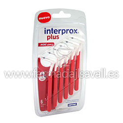 CEPILLO INTERPROXIMAL INTERPROX MINI CONICO 6 UNIDADES