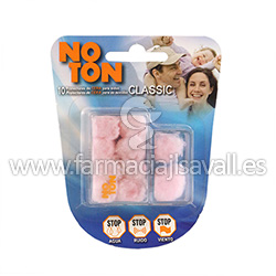 PROTECTORES DE OIDO DE CERA NOTON 5 PARES