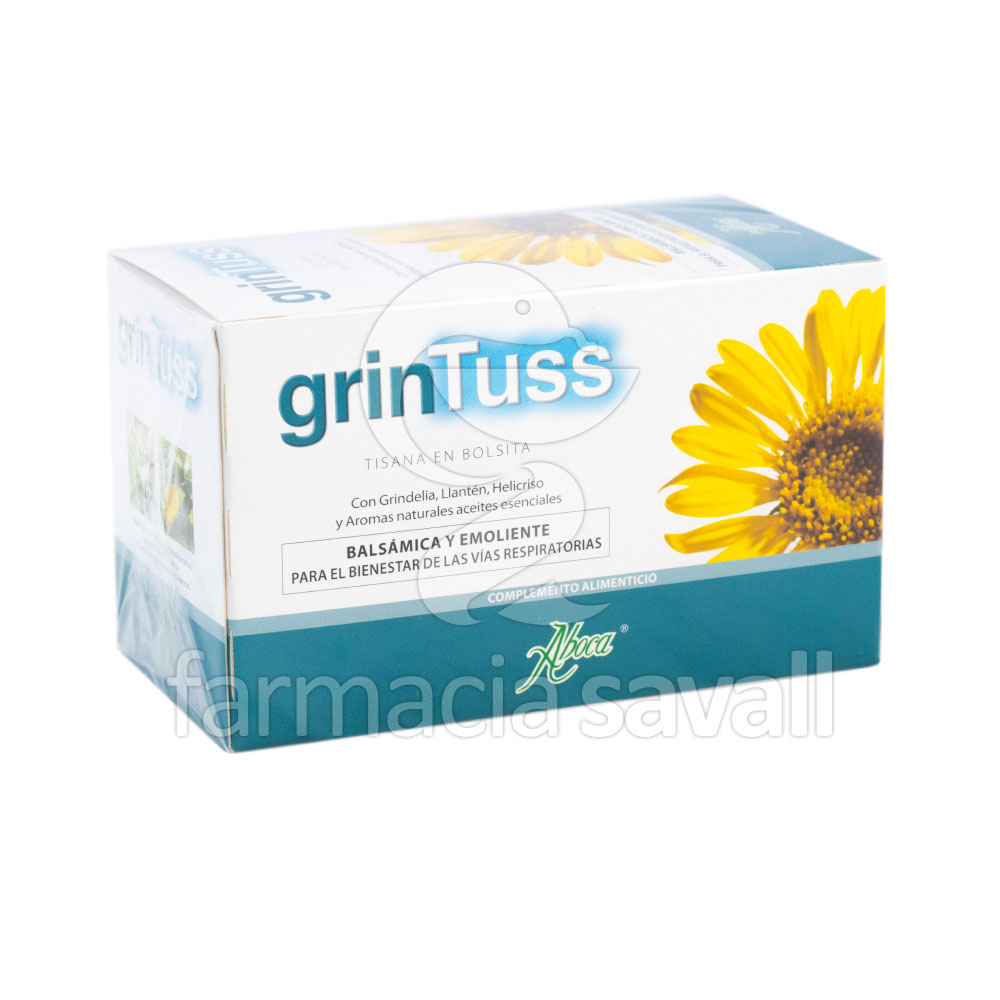 ABOCA GRINTUSS TISANA 20 BOLSITAS