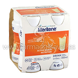 MERITENE ACTIV SABOR VAINILLA 4 X 125 ML