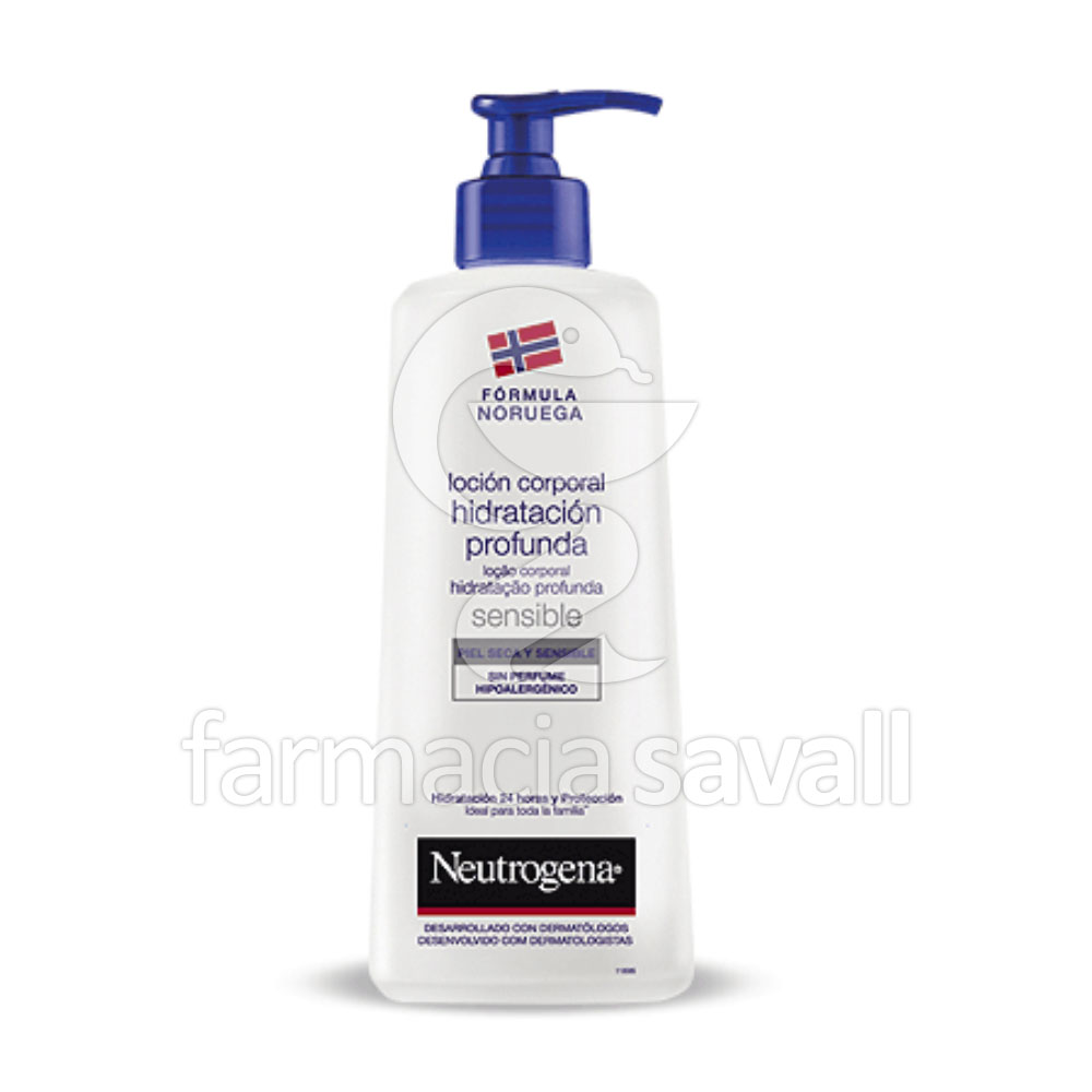 NEUTROGENA LOCION CORPORAL HIDRATACION PROFUNDA PIEL SECA Y SENSIBLE 750 ML