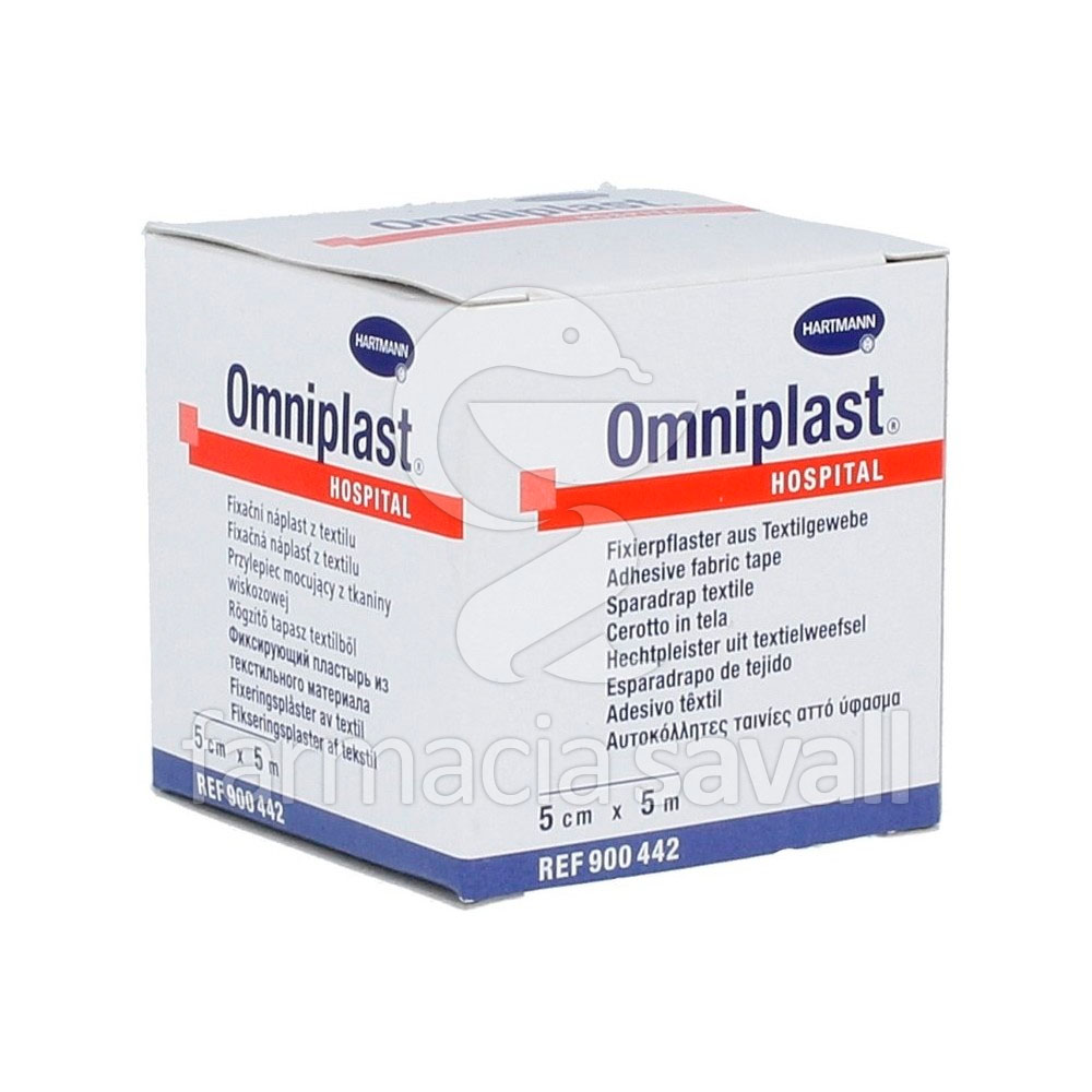 OMNIPLAST ESPARADRAPO TELA 5 CM X 5 M