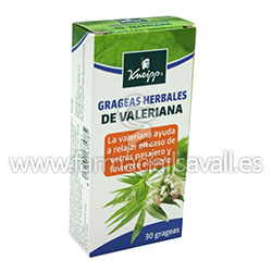 KNEIPP GRAGEAS HERBALES DE VALERIANA 30 GRAGEAS