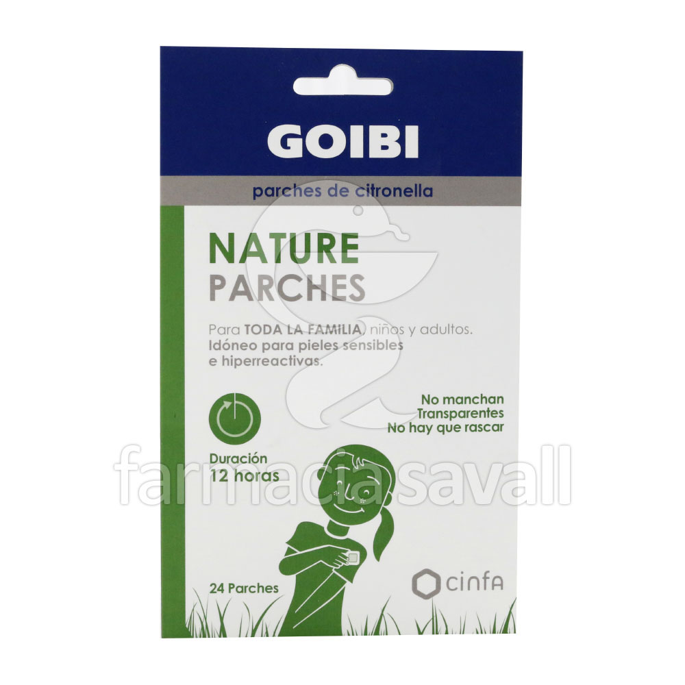 GOIBI PARCHES DE CITRONELLA 24 UDS