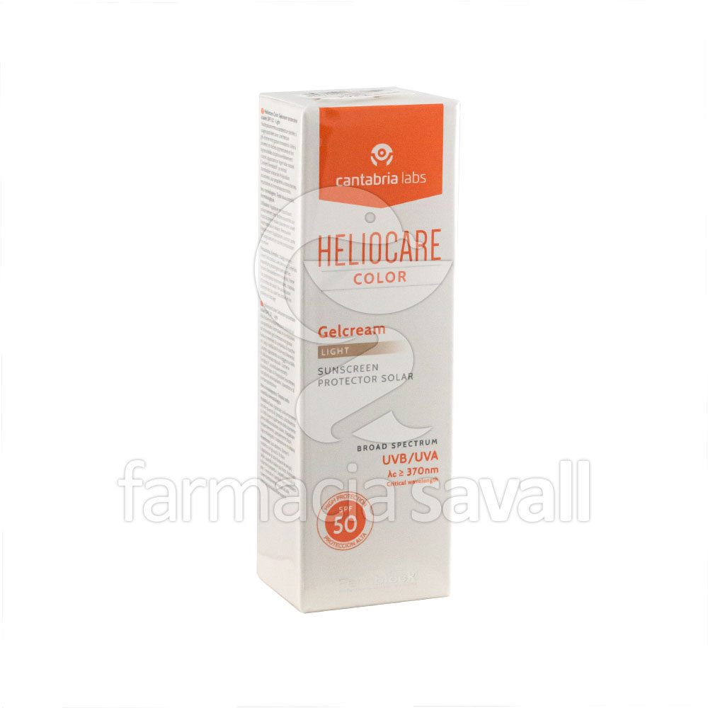 HELIOCARE COLOR GELCREAM SPF 50 LIGHT 50 ML