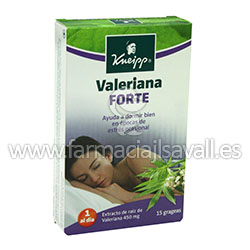 VALERIANA FORTE KNEIPP 15 GRAGEAS