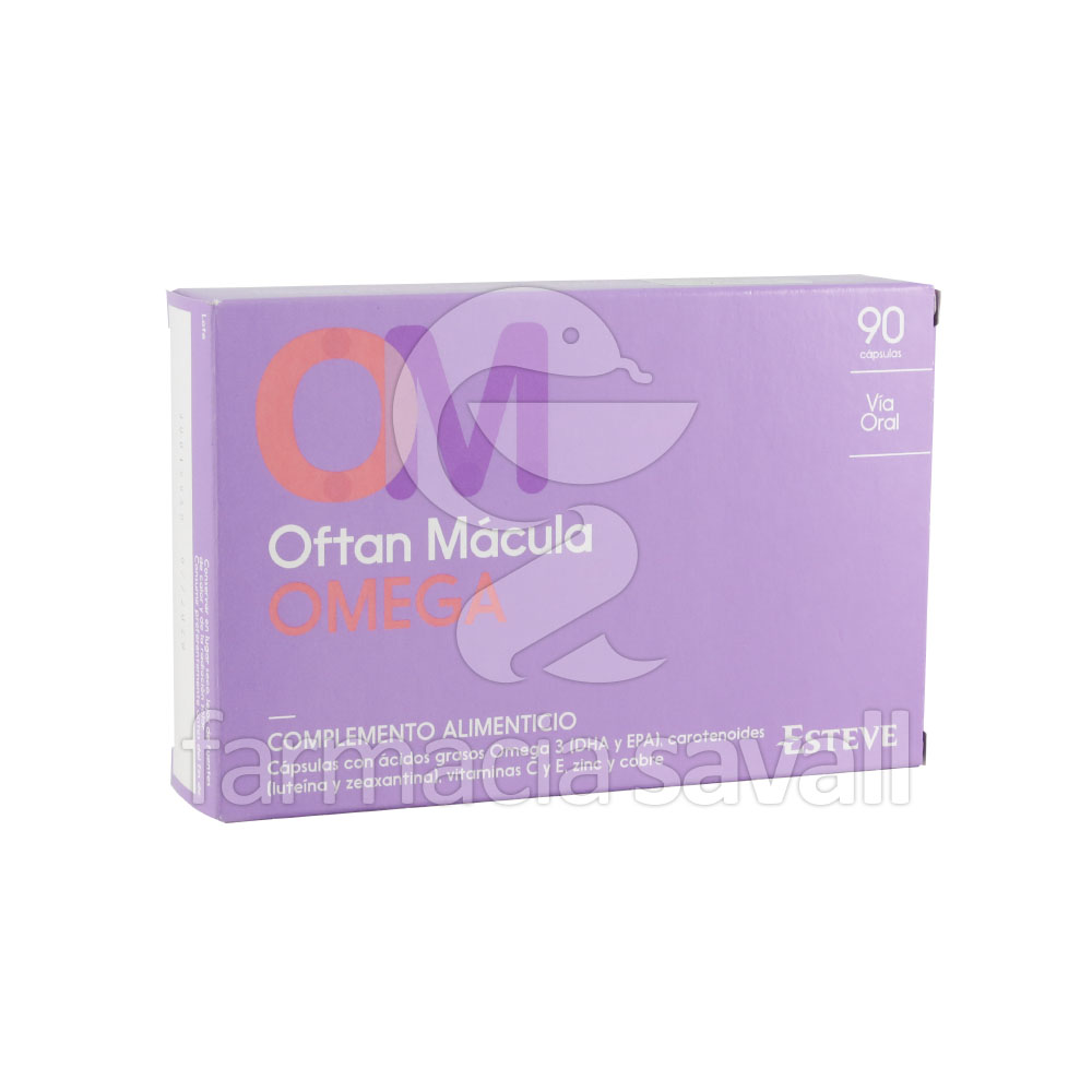 OFTAN MACULA OMEGA 90 CAPSULAS