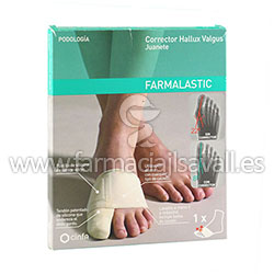 FARMALASTIC CORRECTOR HALLUX VALGUS JUANETE TALLA M