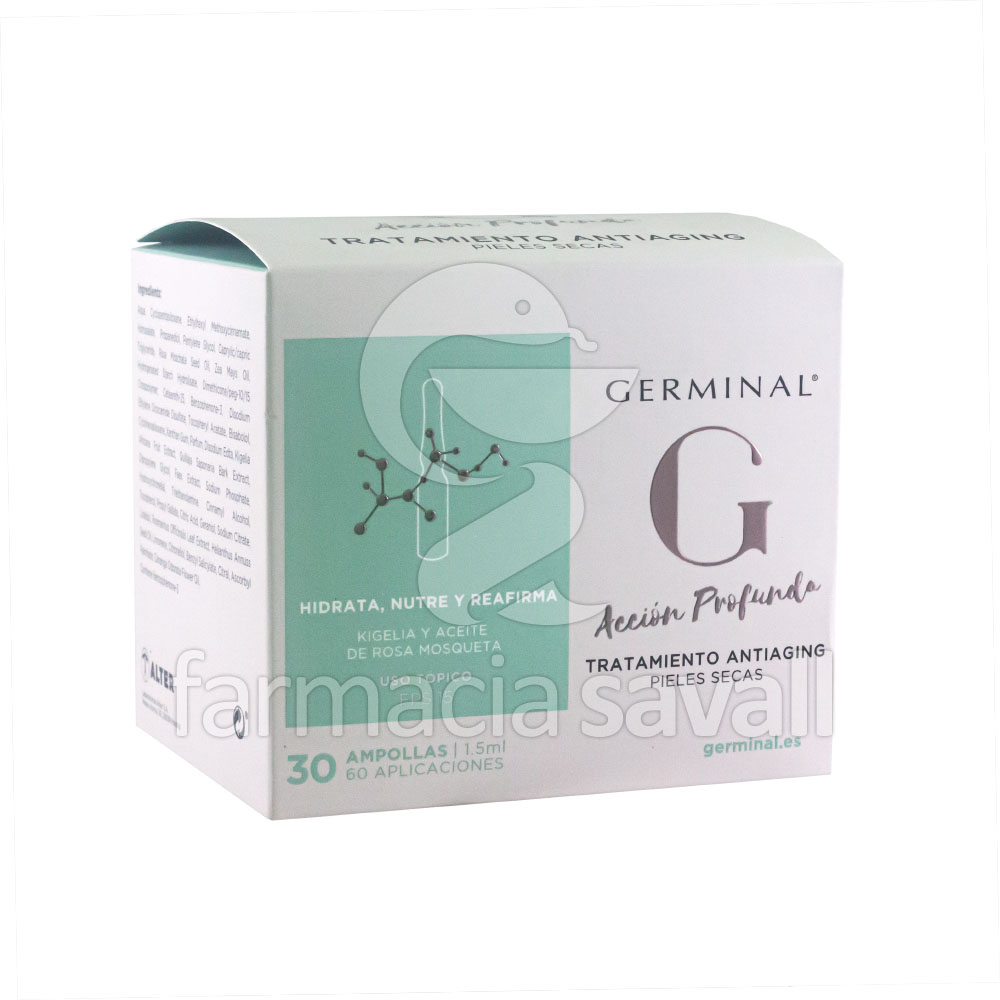 GERMINAL 3.0 TRATAMIENTO ANTIAGING 30 AMPOLLAS