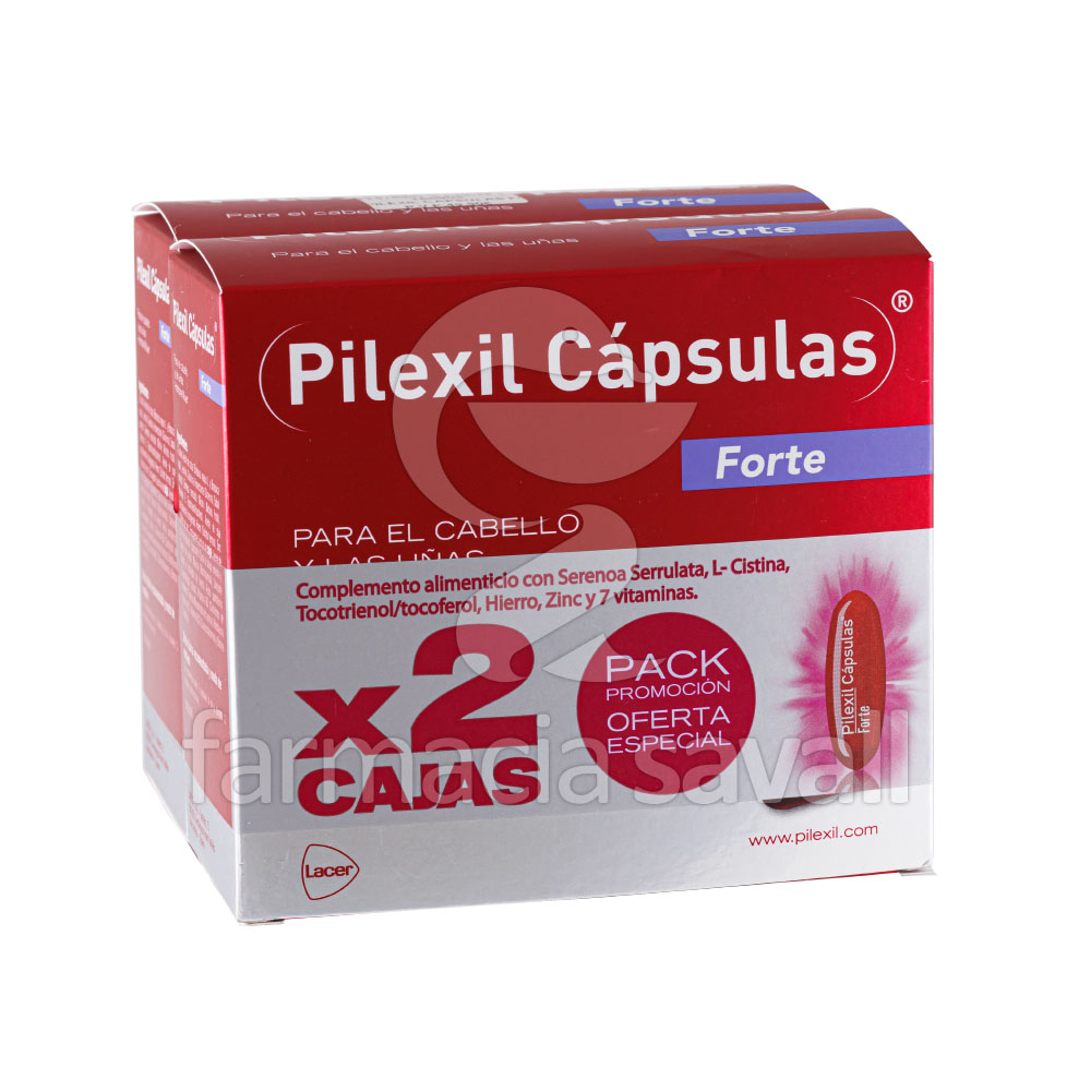 PILEXIL CAPSULAS FORTE 100 CAPSULAS