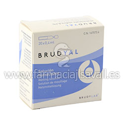 BRUDYAL SOLUCION HUMECTANTE 20 X 0,4 ML 