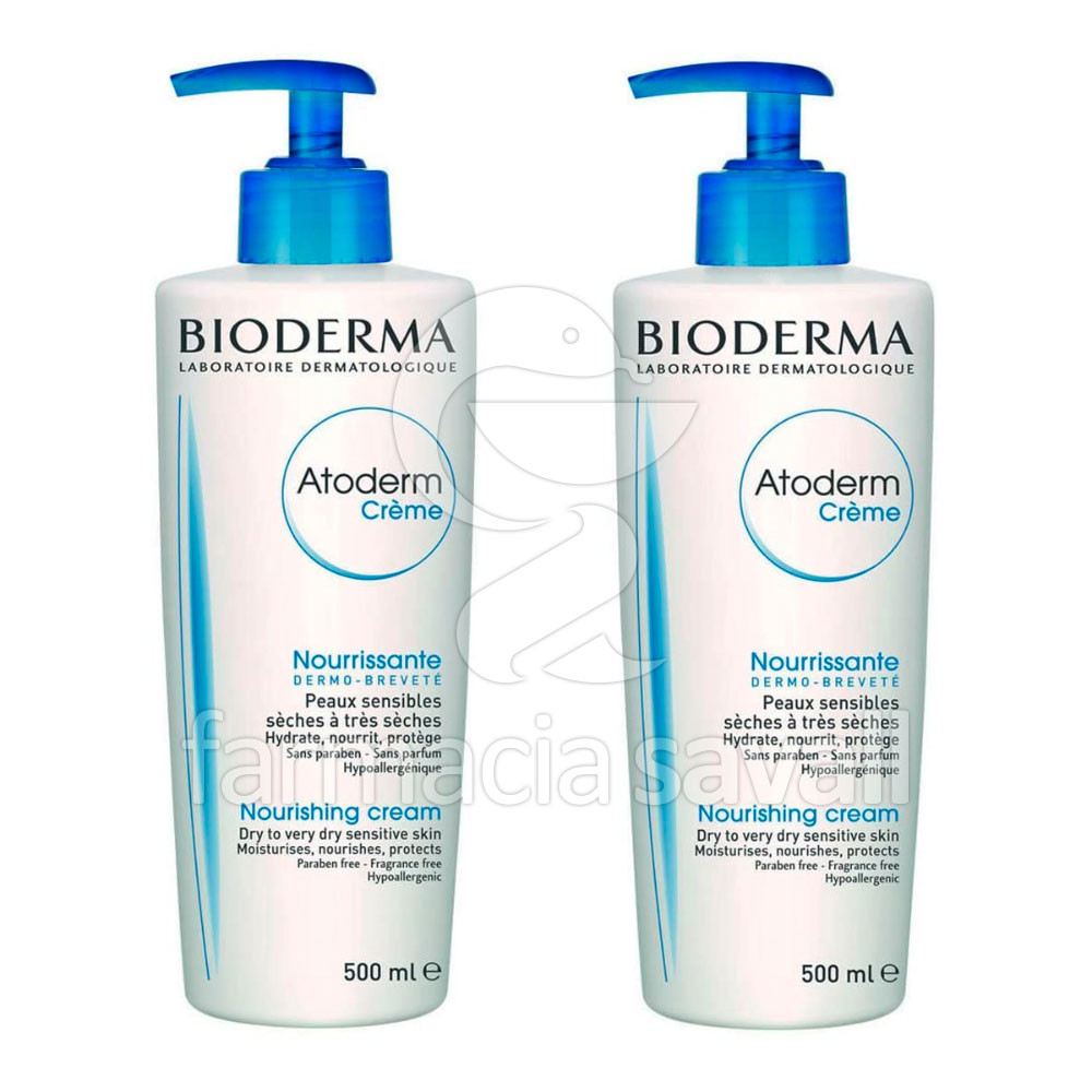 PACK ATODERM CREMA 2X500ML