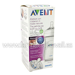 BIBERON AVENT GAMA NATURAL 260 ML