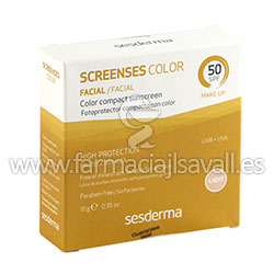 SESDERMA SCREENSES FOTOPROTECTOR COMPACTO SPF 50 LIGHT 10 G