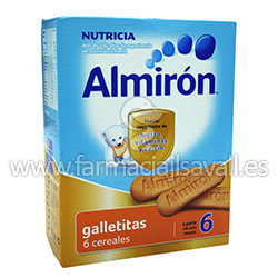 ALMIRON ADVANCE GALLETITAS 6 CEREALES 180G