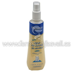 MUSTELA AGUA DE COLONIA SIN ALCOHOL 200 ML.