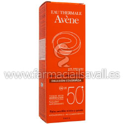 AVENE SOLAR PIELES SENSIBLES EMULSIÓN COLOREADA SPF 50+ 50ML