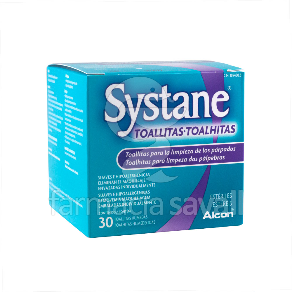 SYSTANE TOALLITAS 30 UNIDADES