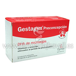 GESTAGYN PRECONCEPCION 30 CAPSULAS