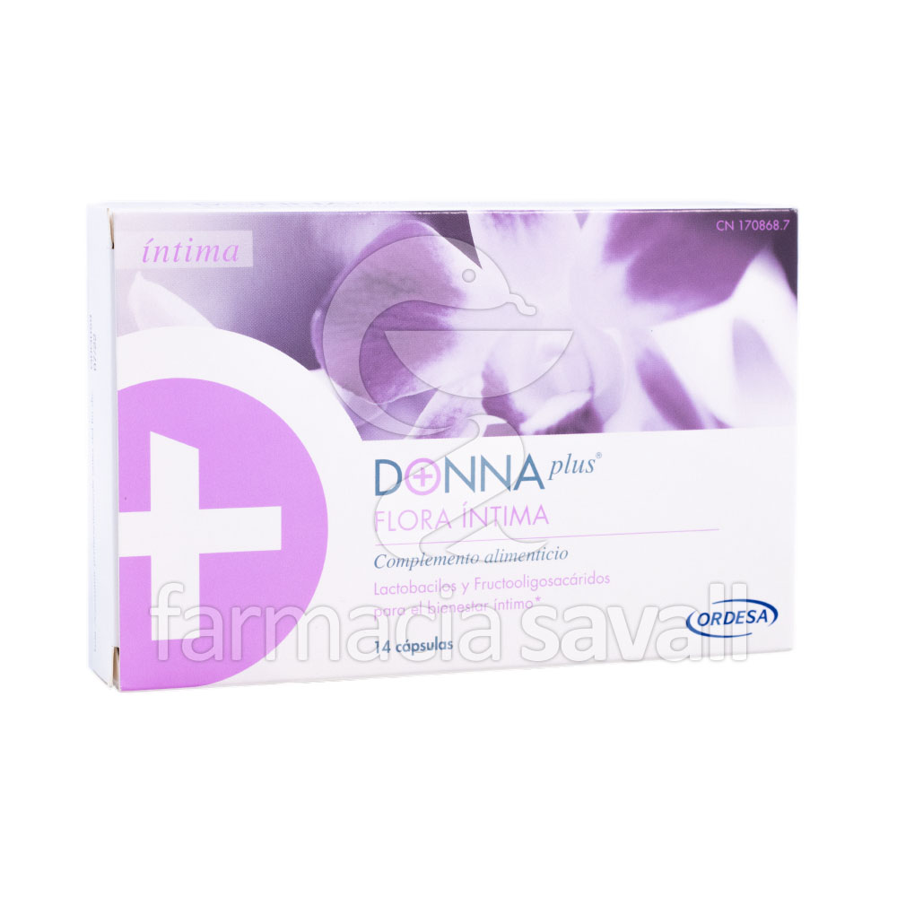 DONNA PLUS+ FLORA INTIMA 14 CAPSULAS