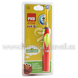 CEPILLO ELECTRICO RECARGABLE PHB ACTIVE JUNIOR ROJO