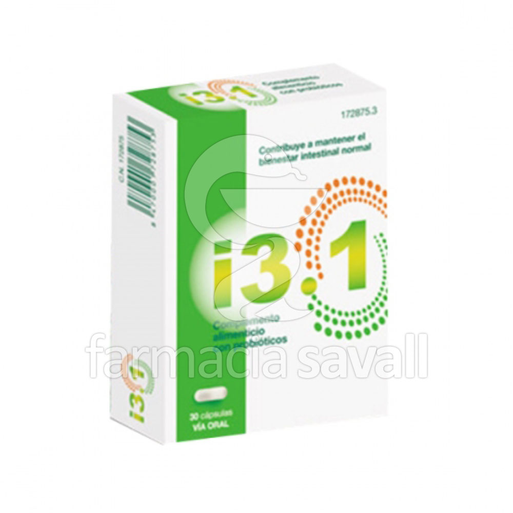 I3.1 BIENESTAR INTESTINAL 30 CAPSULAS