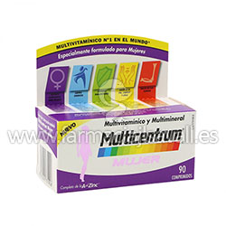 MULTICENTRUM MUJER 90 COMPRIMIDOS