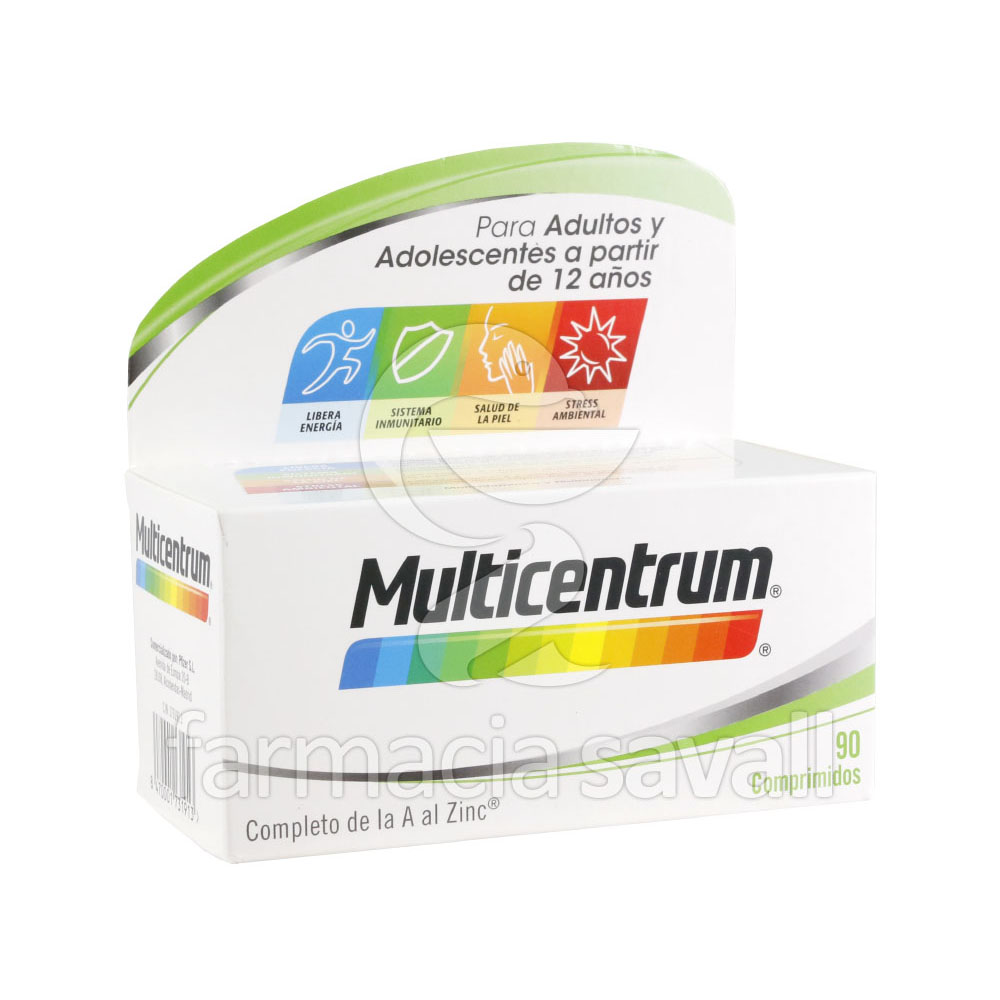 MULTICENTRUM 90 COMPRIMIDOS